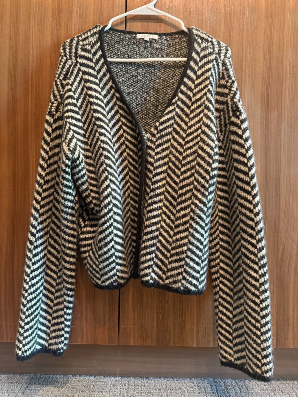 Used Z Supply Naomi Herringbone Cardigan Sz M